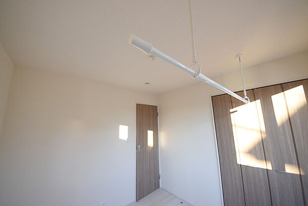 室内物干し 洋室4.5帖南西角部屋