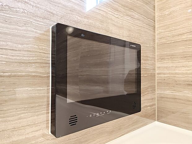 バスタイムをより豊かにする浴室テレビを設置済み!