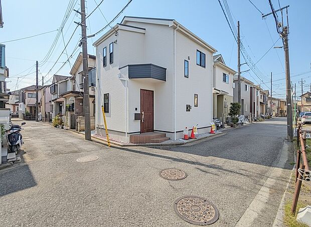 北東角地につき、開放感があります!