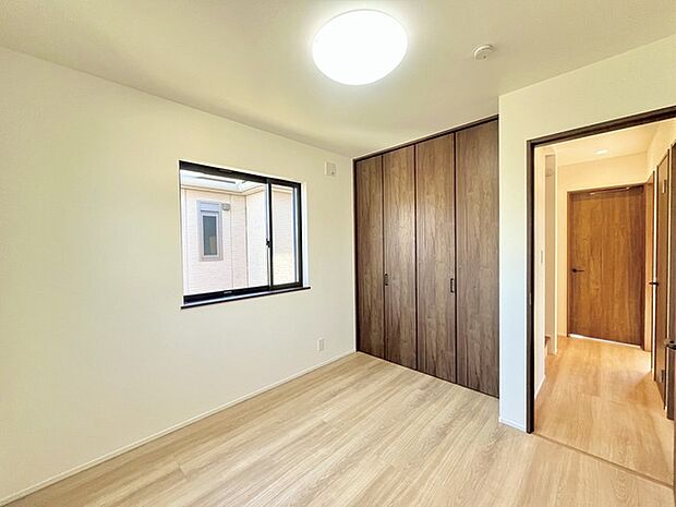 大容量クローゼット付き!家族の成長と共に増える荷物もスッキリ収納。