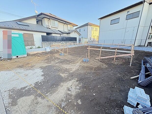 ゆったり3台分の駐車スペース