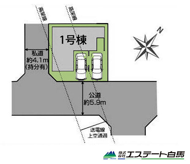 開放感のある角地です。