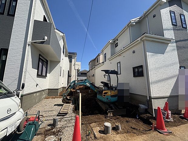 奥まった敷地により、周りの視線も気になりません。