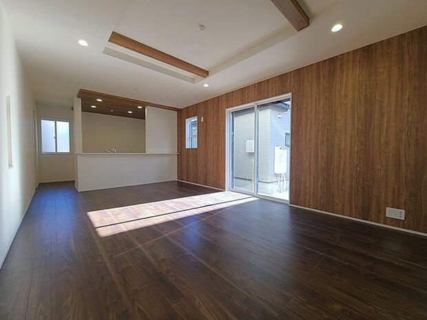 完成物件だから、引っ越したあとの配置や動線も分かりやすい。 