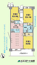 間取図画像 3LDK