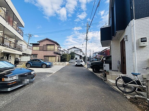 前面道路