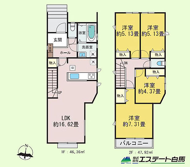 家族の顔が見えるリビングイン階段