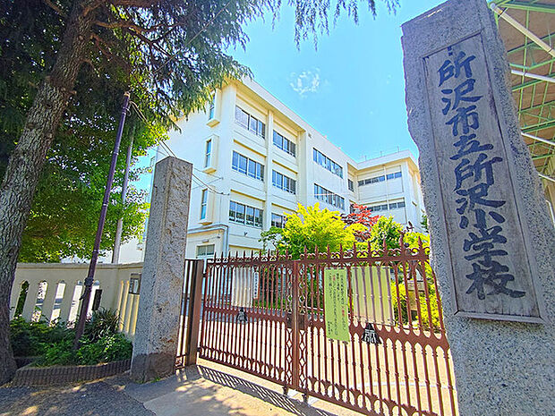 所沢小学校(330m)
