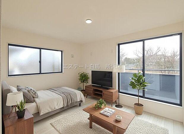 自分の時間を充実させ、心豊かな時間過ごすための大切な空間へ。 ※家具はCG合成によるものです。