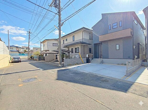 周辺の街並み 周囲は閑静な住宅街です。(10m)