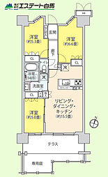 間取図画像 3LDK