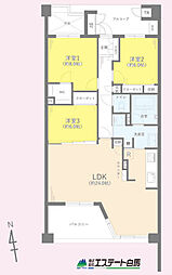 間取図画像 3LDK