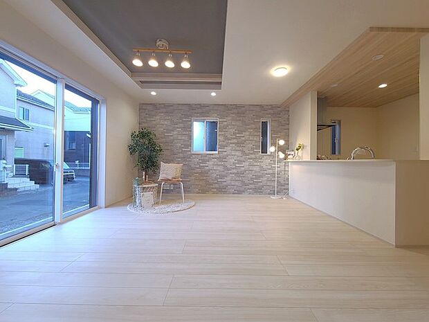 完成物件だから、引っ越したあとの配置や動線も分かりやすい。 