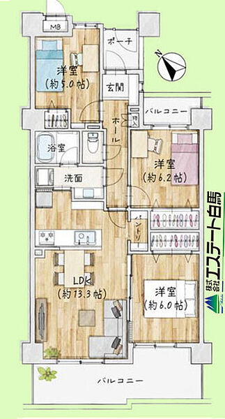 間取り：313004535946