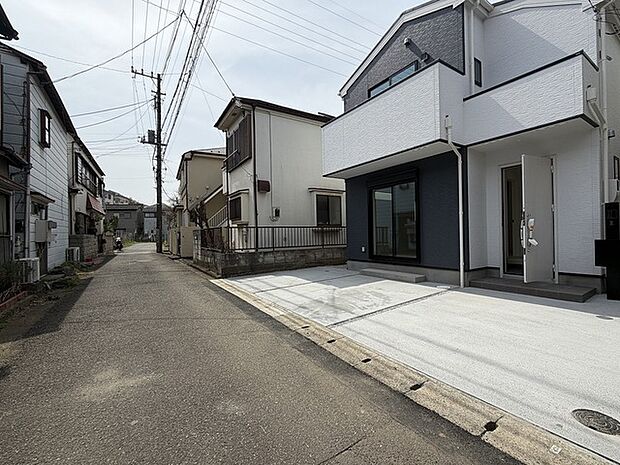 前面道路から 周辺環境(30m)