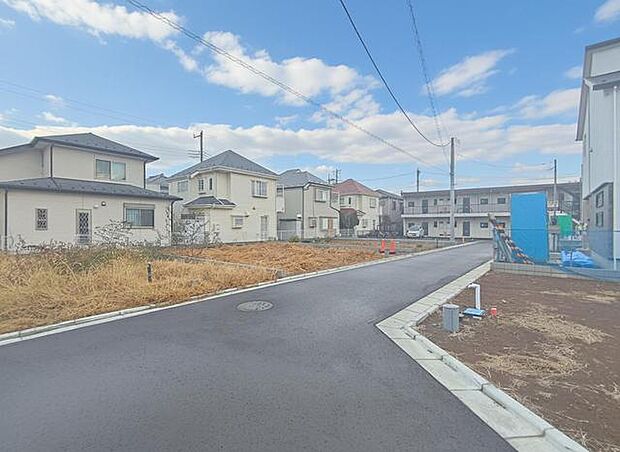 全6区画の開発分譲地。 残り1区画！