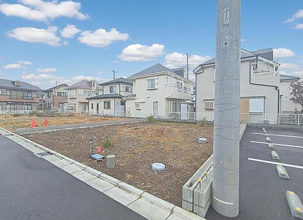 造成済みにつき、すぐに建築に取り掛かることができます。
