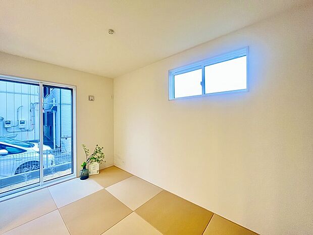 和室があるとやはりどこか心落ち着いてしまいます。客間としてもちょうど良い6帖。