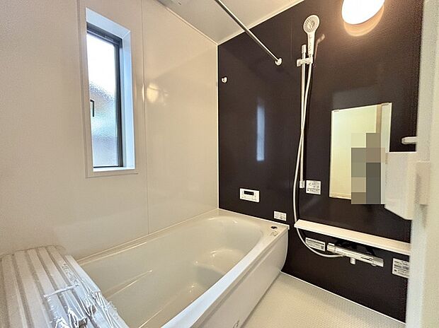 1日の疲れを取るゆとりある浴室です。