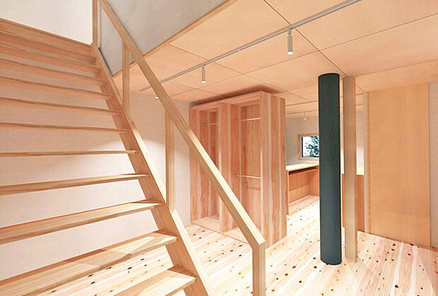 (参考写真)自然素材の柔らかな光が、日々の暮らしを彩ります ・プラン建物面積:建物64.46平米PLAN ・プラン建物価格:3、520万円(税込)