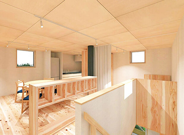 (参考写真)自然素材の柔らかな光が、日々の暮らしを彩ります ・プラン建物面積:建物85.28平米PLAN ・プラン建物価格:3、850万円(税込)