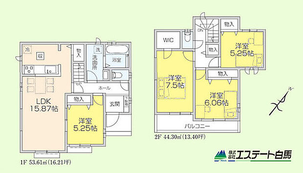 全居室2面採光で明るく快適にお過ごし頂けるお家です。