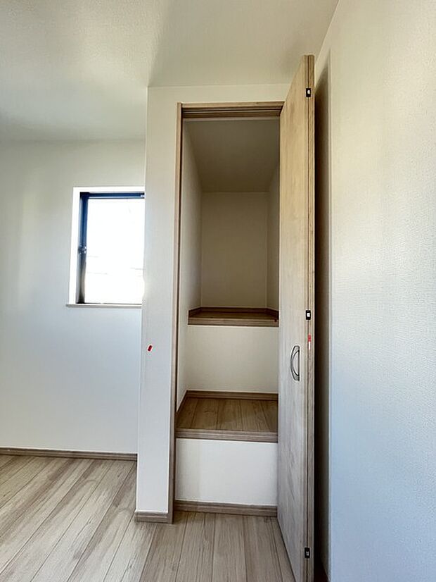 収納豊富な間取りで家の中がスッキリ片付きそうです。