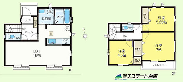 家事動線・生活動線に配慮された住み心地の良い3LDK。 全居室2面採光の明るいお家です。