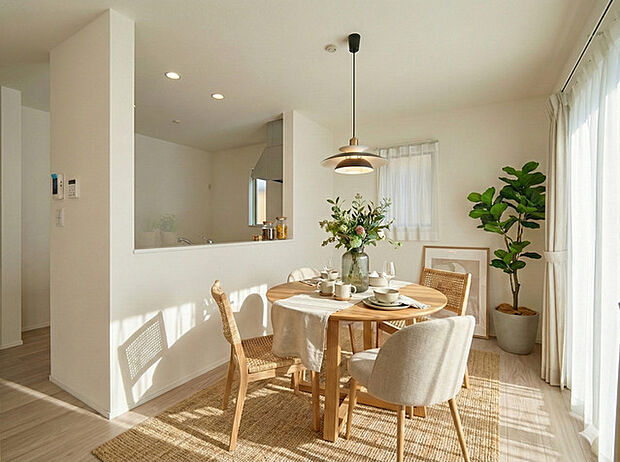 【LDK/約16帖】 家具はCGによるものです。価格に家具は含みません。