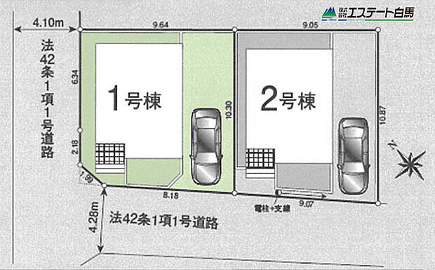 角地で開放感あります