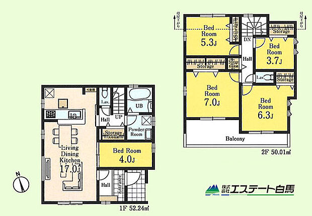 5LDKの間取り