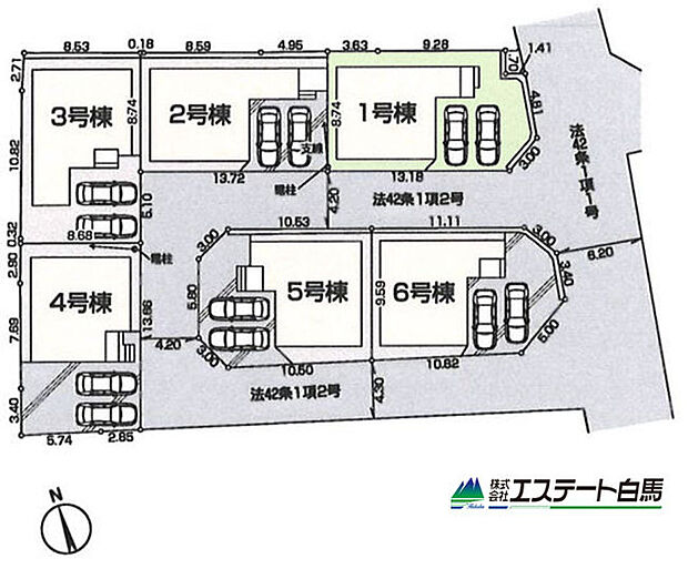 角地で開放感あります