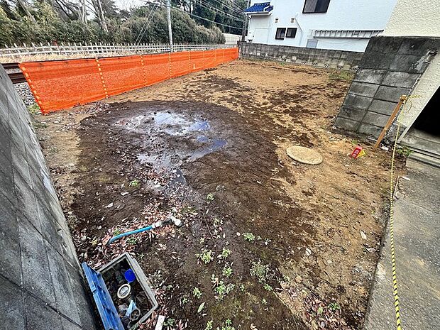 敷地面積　正味約39．22坪です