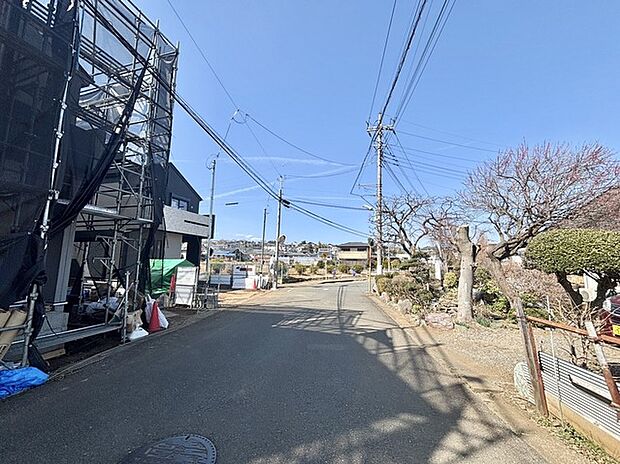 分譲地の北側は空地になっております。