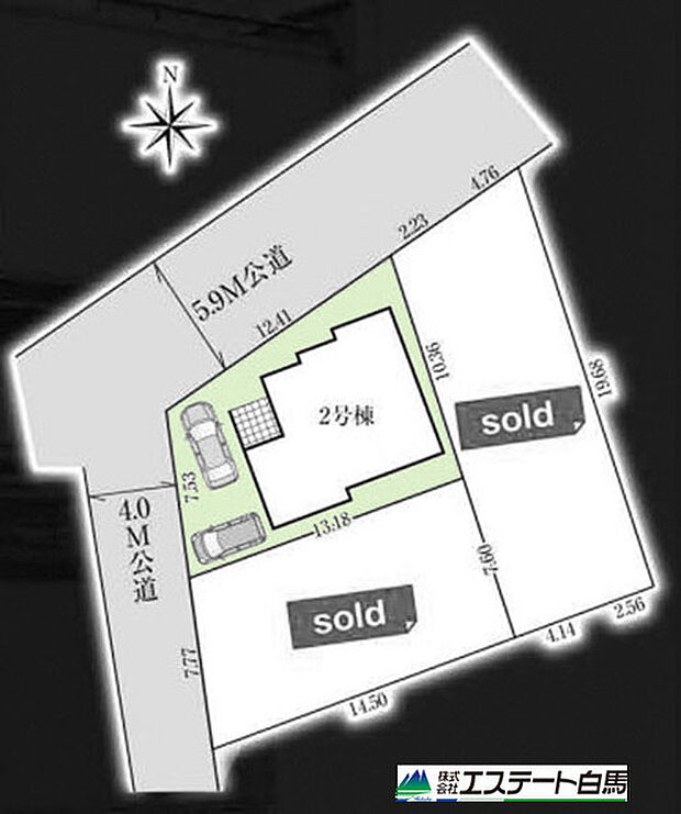 角地で開放感あります