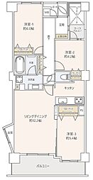 志木北野 3LDKの間取図画像