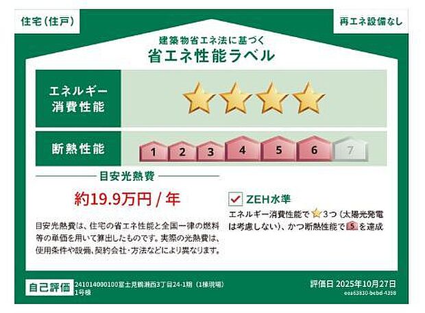 省エネ性能ラベル