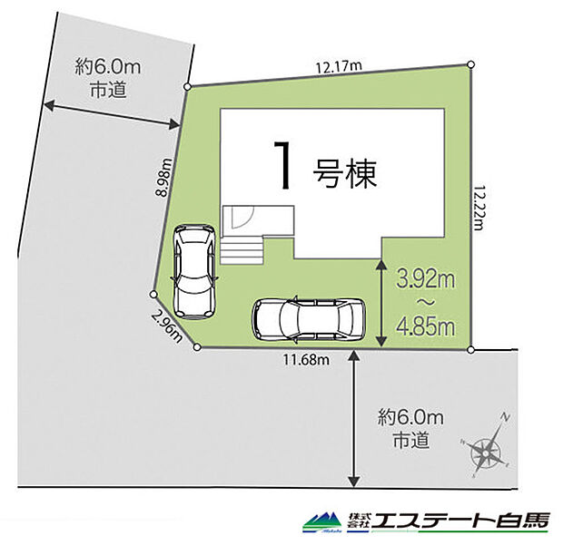 開放感のある角地です。