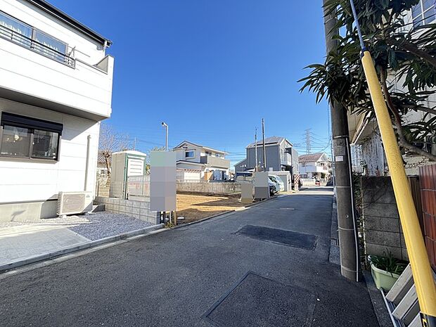 新しい暮らしを育む、静かで広々とした街区