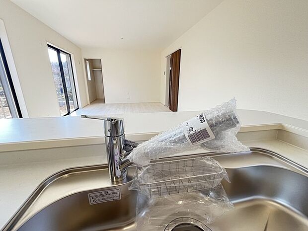 ビルトイン浄水機付き水栓