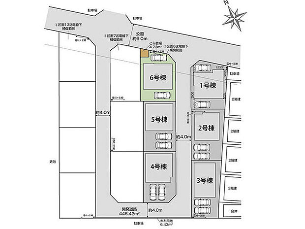 角地で開放感あります