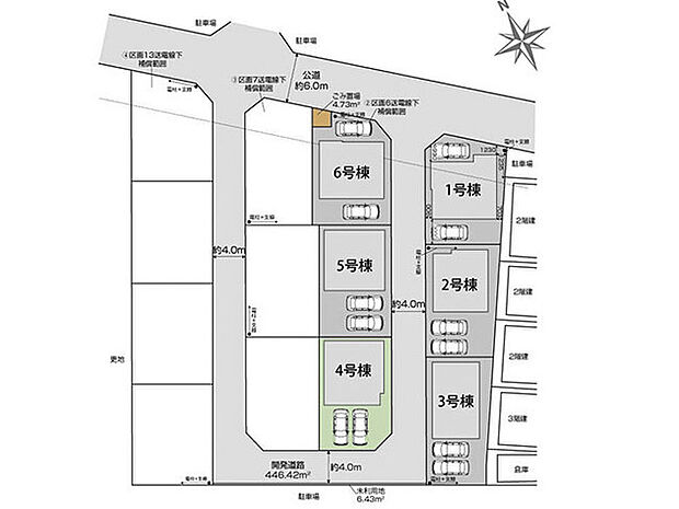 角地で開放感あります