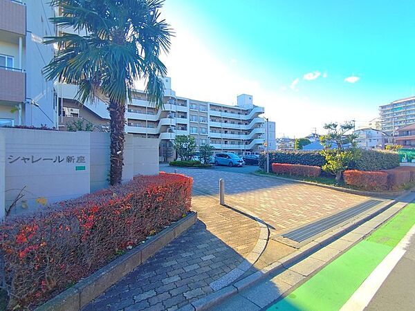 建物も植栽も、管理人さんによって綺麗に整備されております。