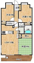 ダイアパレス新座グランドパーク21 3LDKの間取図画像