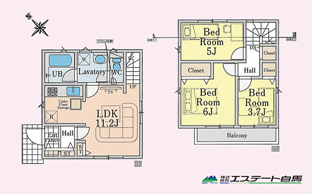 家族の顔が見えるリビングイン階段