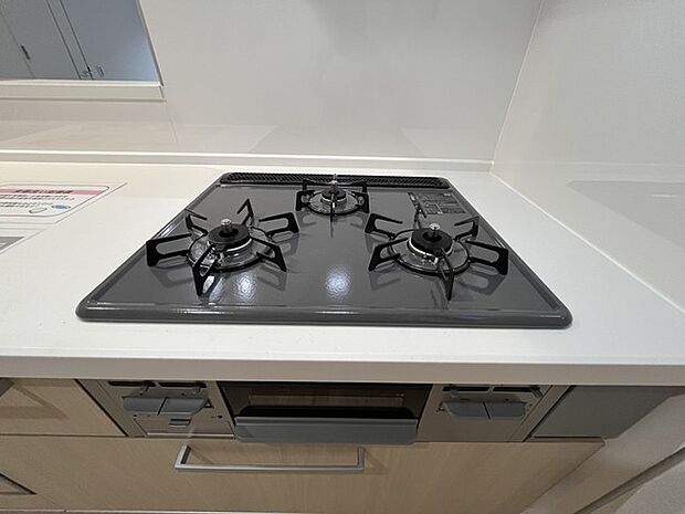 3口コンロ+グリル