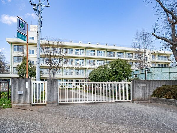 北中小学校（190m）