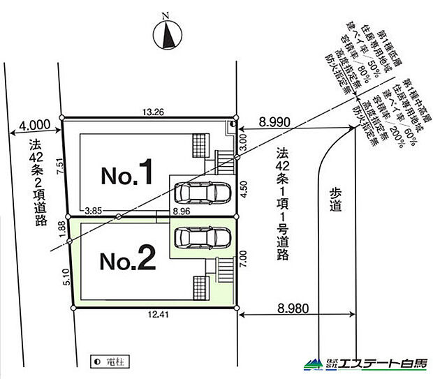 区画図