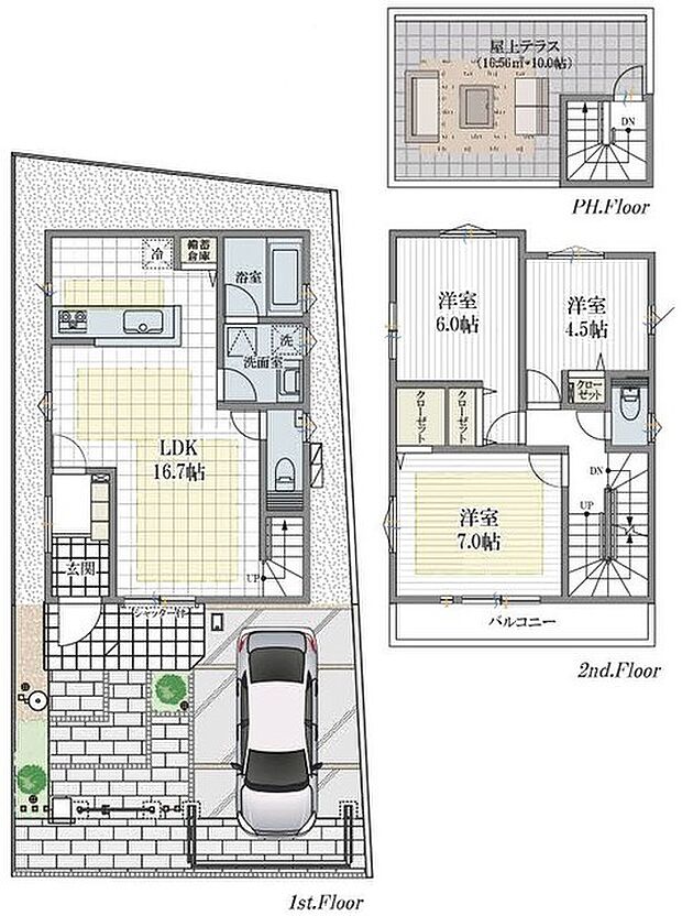 間取り図 2号棟