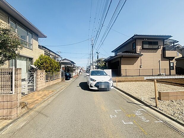 前面道路